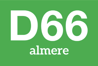 Logo politieke partij D66